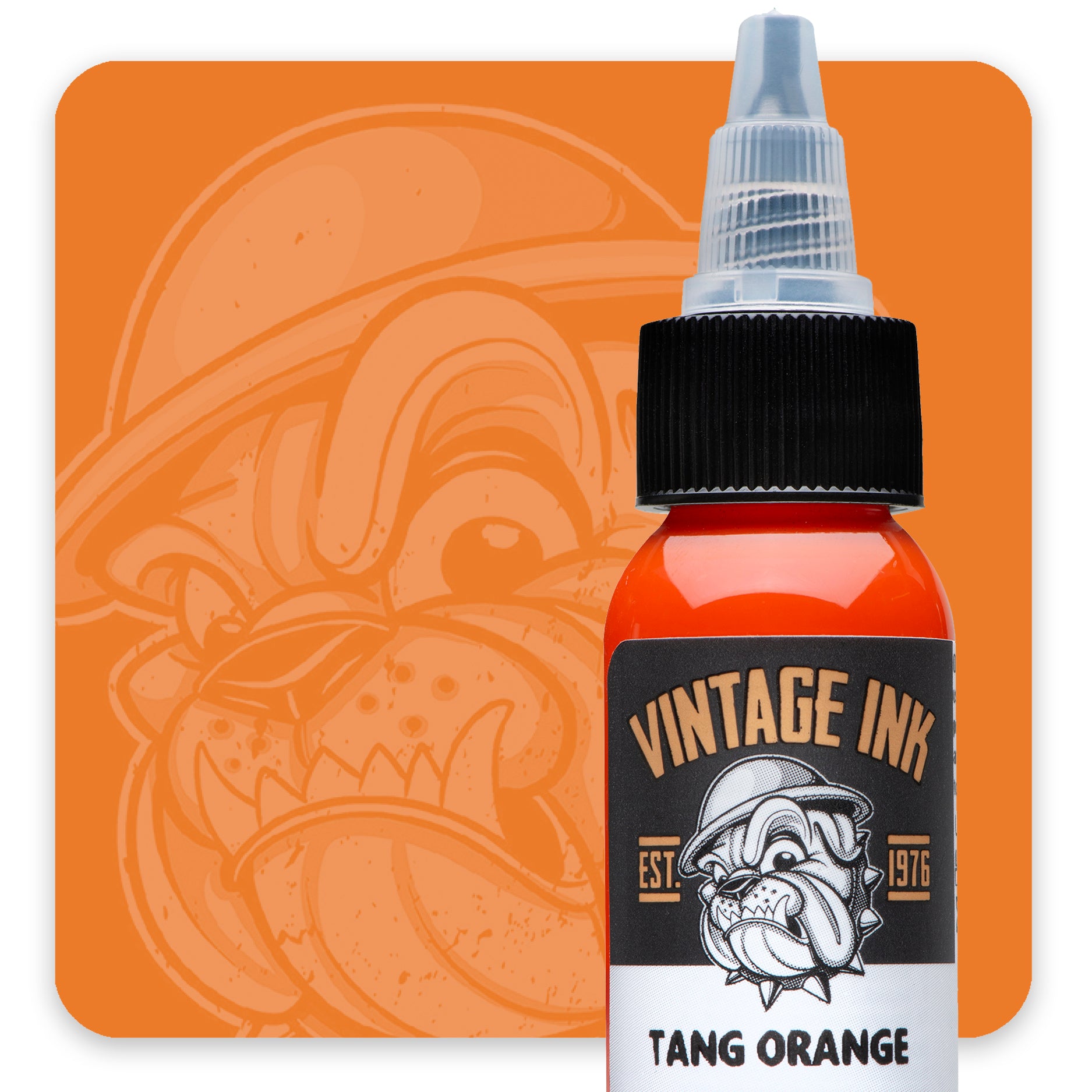 Eternal Vintage Ink Tang Orange Ink - Premium Calligraphy Ink for Fountain Pens, Brush Lettering & Artistic Writing - Perfect for DIY Crafts, Wedding Invitations & Scrapbooking