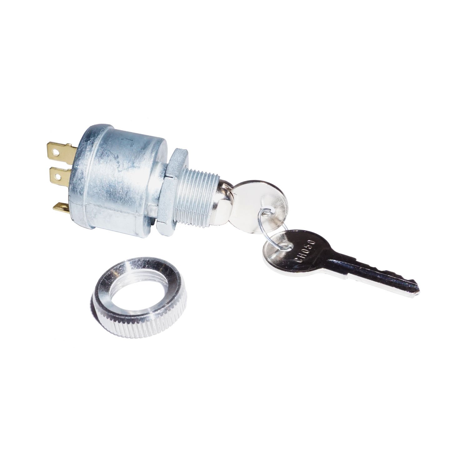 EZGO Unique Keyed Ignition Switch for Cars with Lights - Universal Replacement Part for Vehicle Security & Lighting System Upgrade