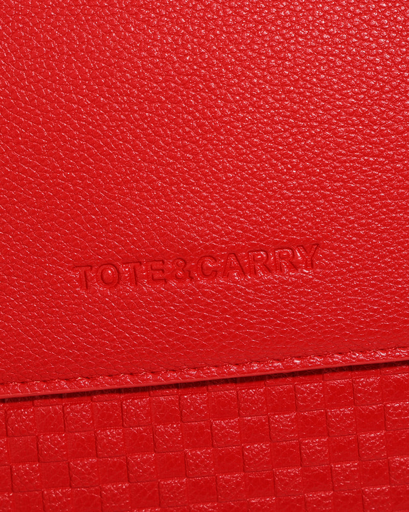 Stylish Red Bodega Crossbody Messenger Bag for Women & Men - Perfect for Travel, Work & Everyday Use