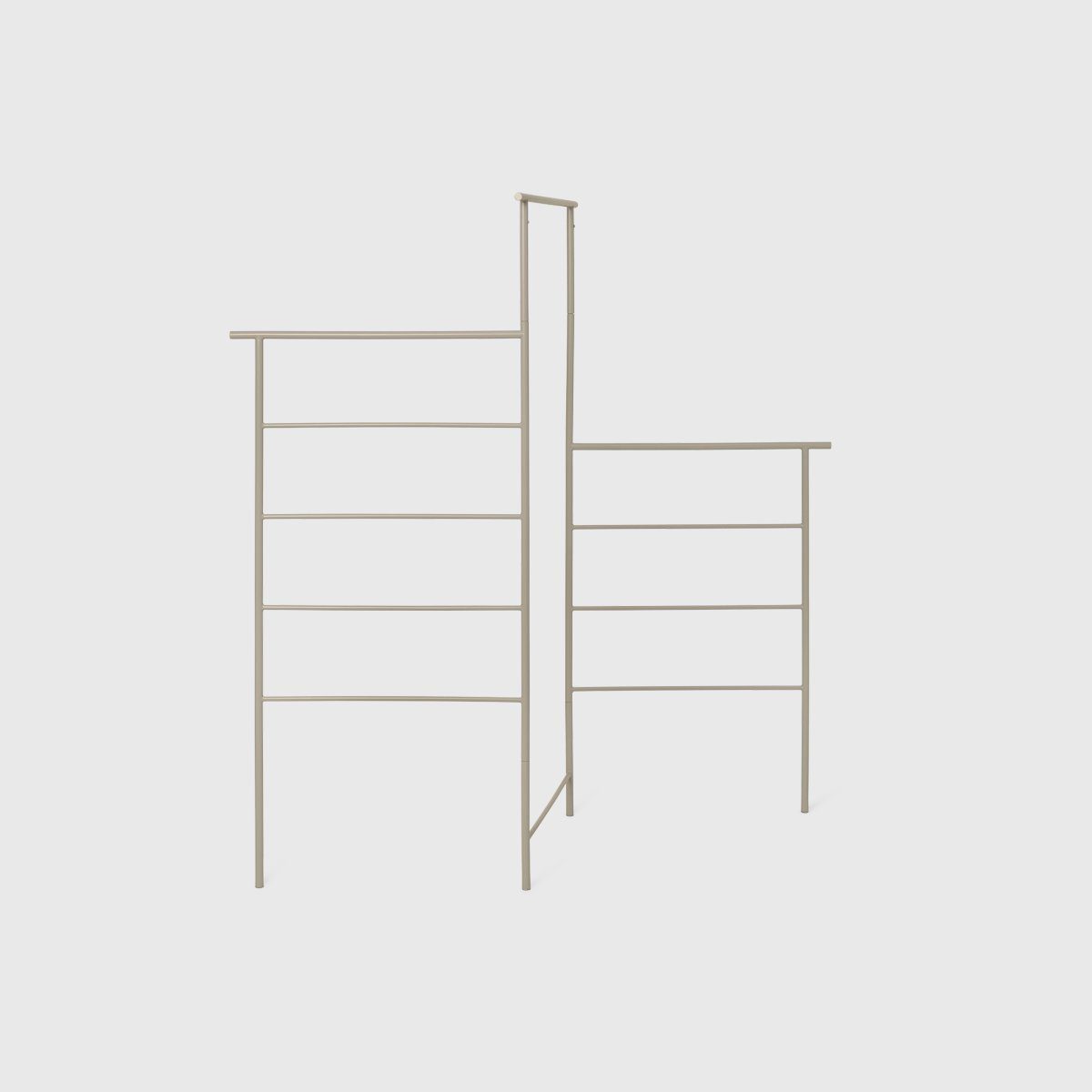 FERM LIVING Dora Clothes Stand - Foldable Wooden Garment Rack for Drying and Organizing Clothes | Perfect for Bedroom, Laundry Room & Small Spaces