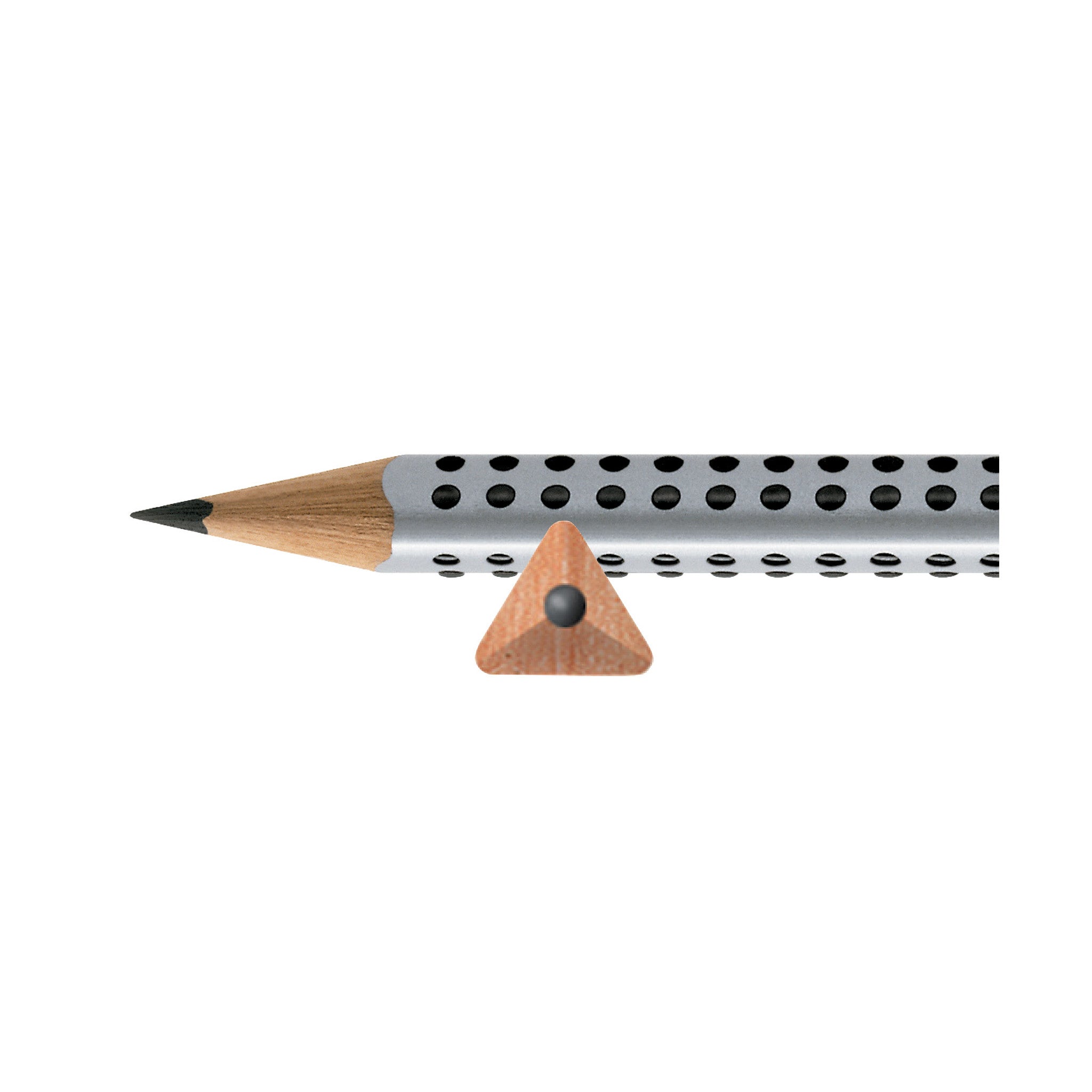 Eco-Friendly Grip Writing Pencil with Eraser - HB Graphite #117200 for School, Office & Sketching