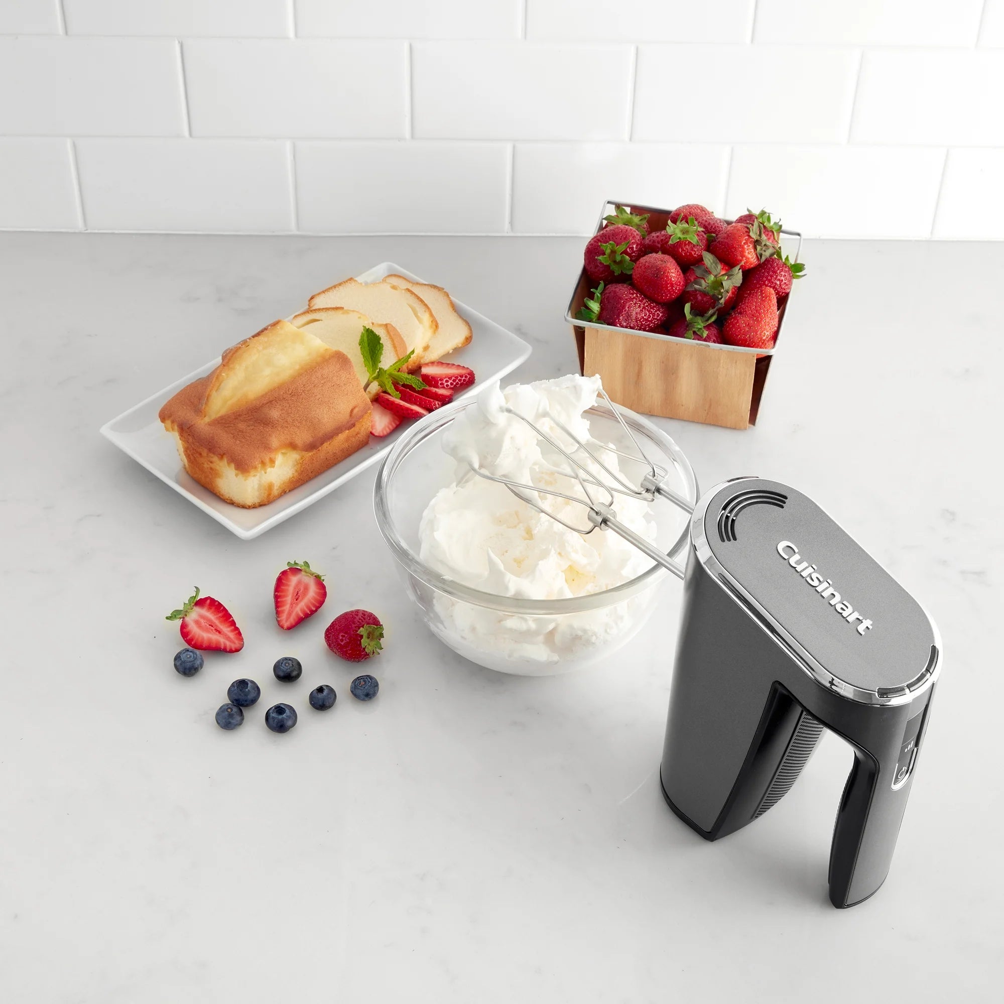 Best Cordless Hand Mixer - Powerful 5-Speed Electric Handheld Mixer for Baking, Cooking & Whipping - Lightweight & Portable for Home Kitchen, Camping & Travel