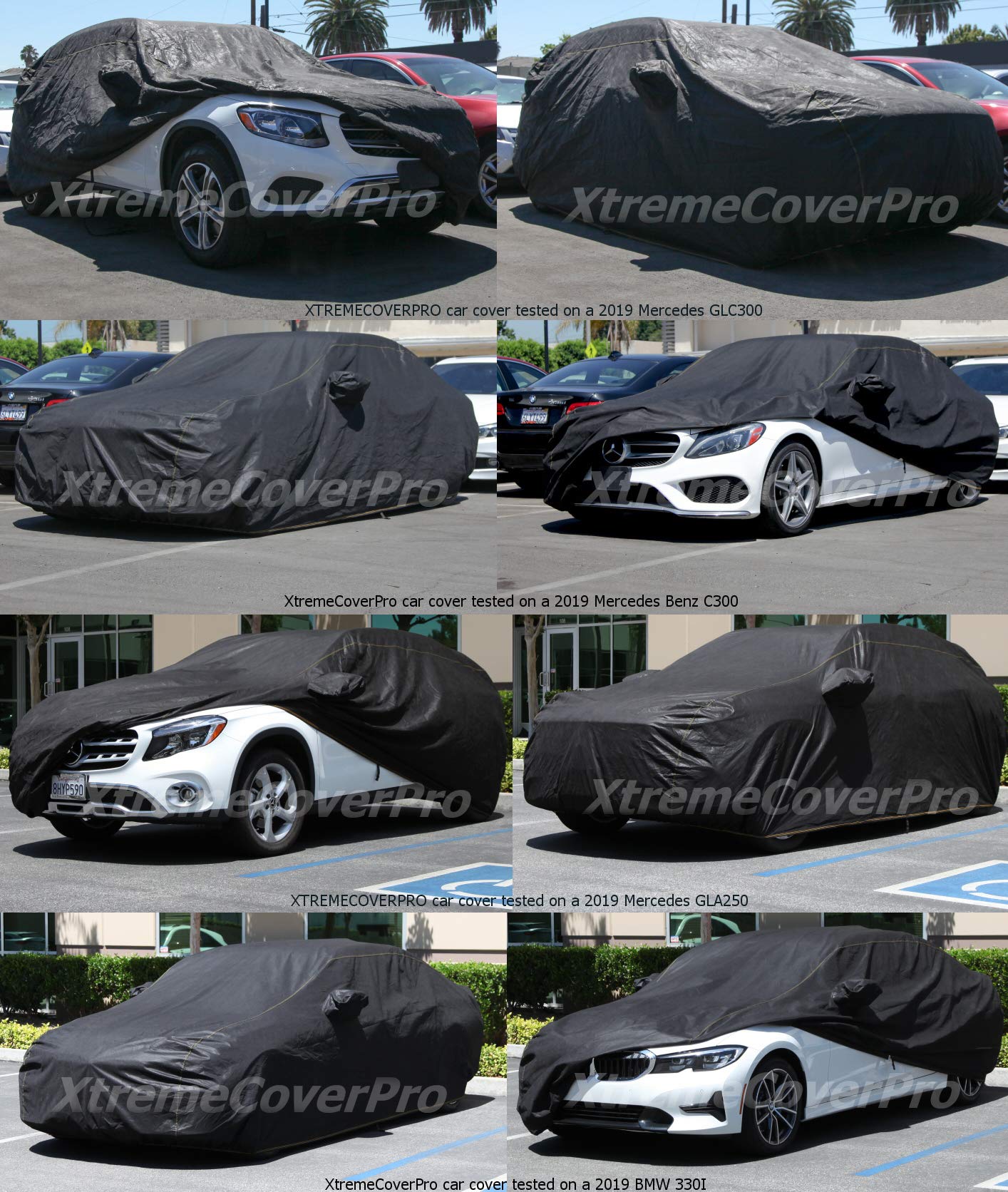 2020-2025 Mitsubishi Eclipse Cross Car Cover - XTREMECOVERPRO Platinum Series Waterproof Outdoor Car Cover (Black) | All-Weather Protection for Snow, Rain & Sun