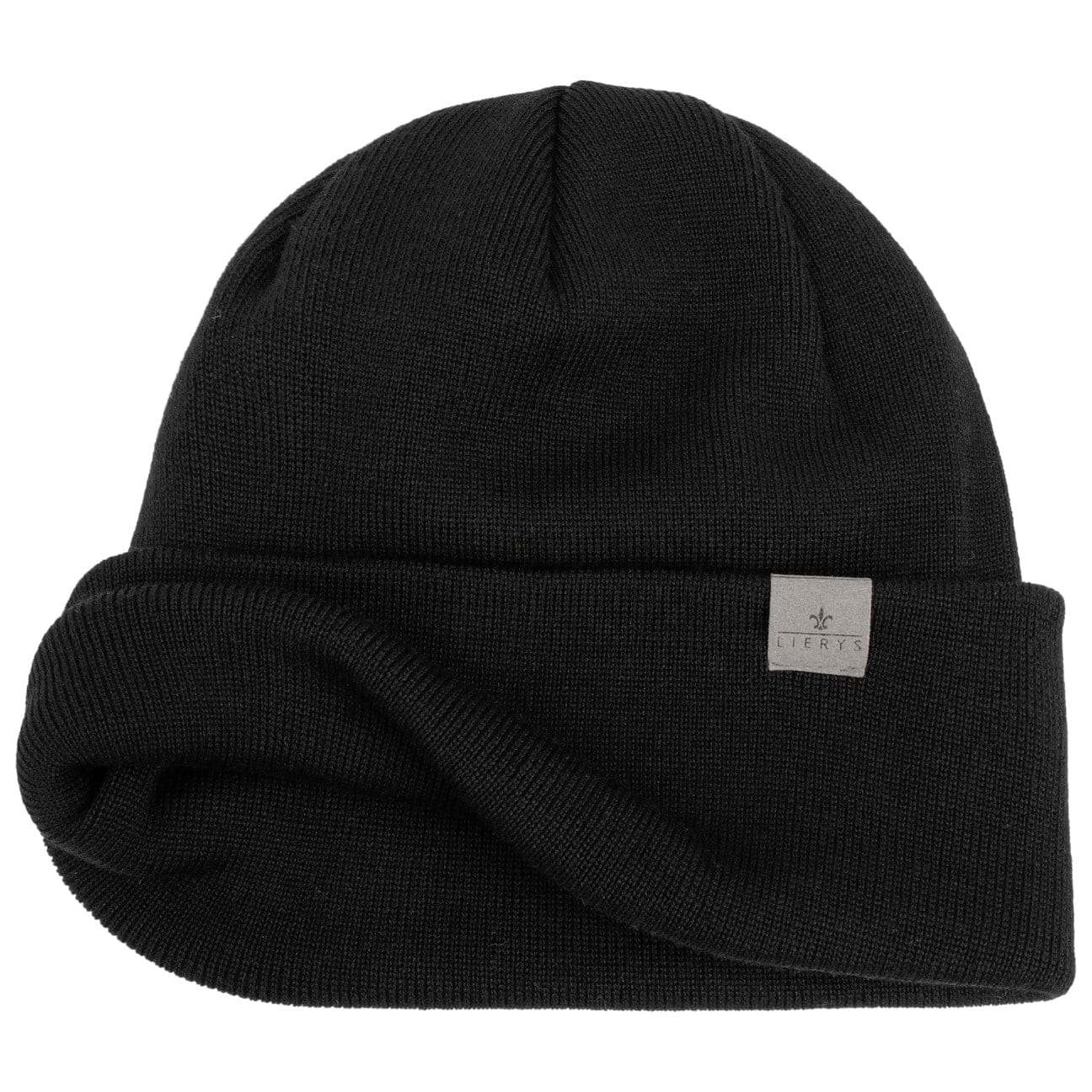 Lierys Premium Merino Wool Knit Beanie with Foldable Cuff - Soft & Warm Winter Hat for Men & Women - Perfect for Skiing, Hiking & Outdoor Activities