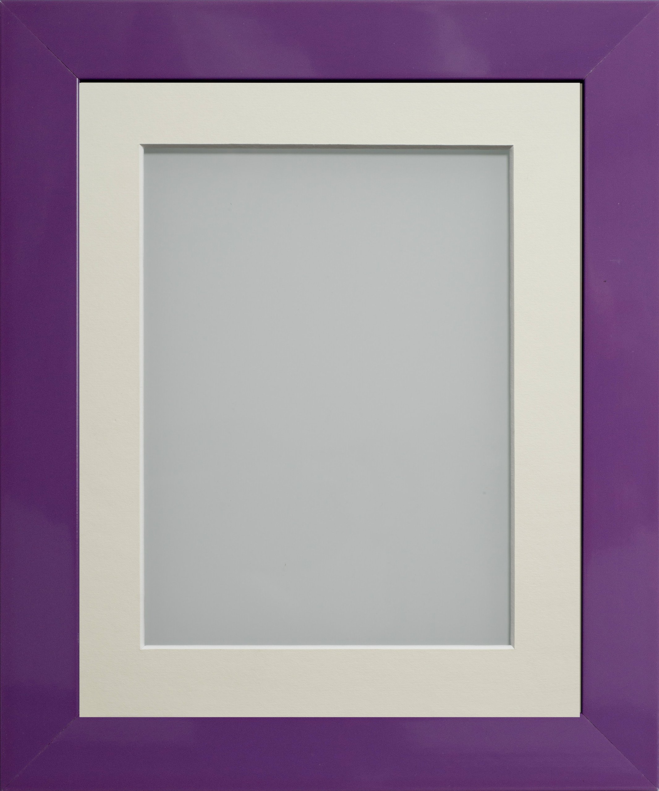 Purple Photo Frames with Mount - Candy Range Picture Frames in Multiple Colors | Perfect for Wall Decor, Home Office & Gift Giving