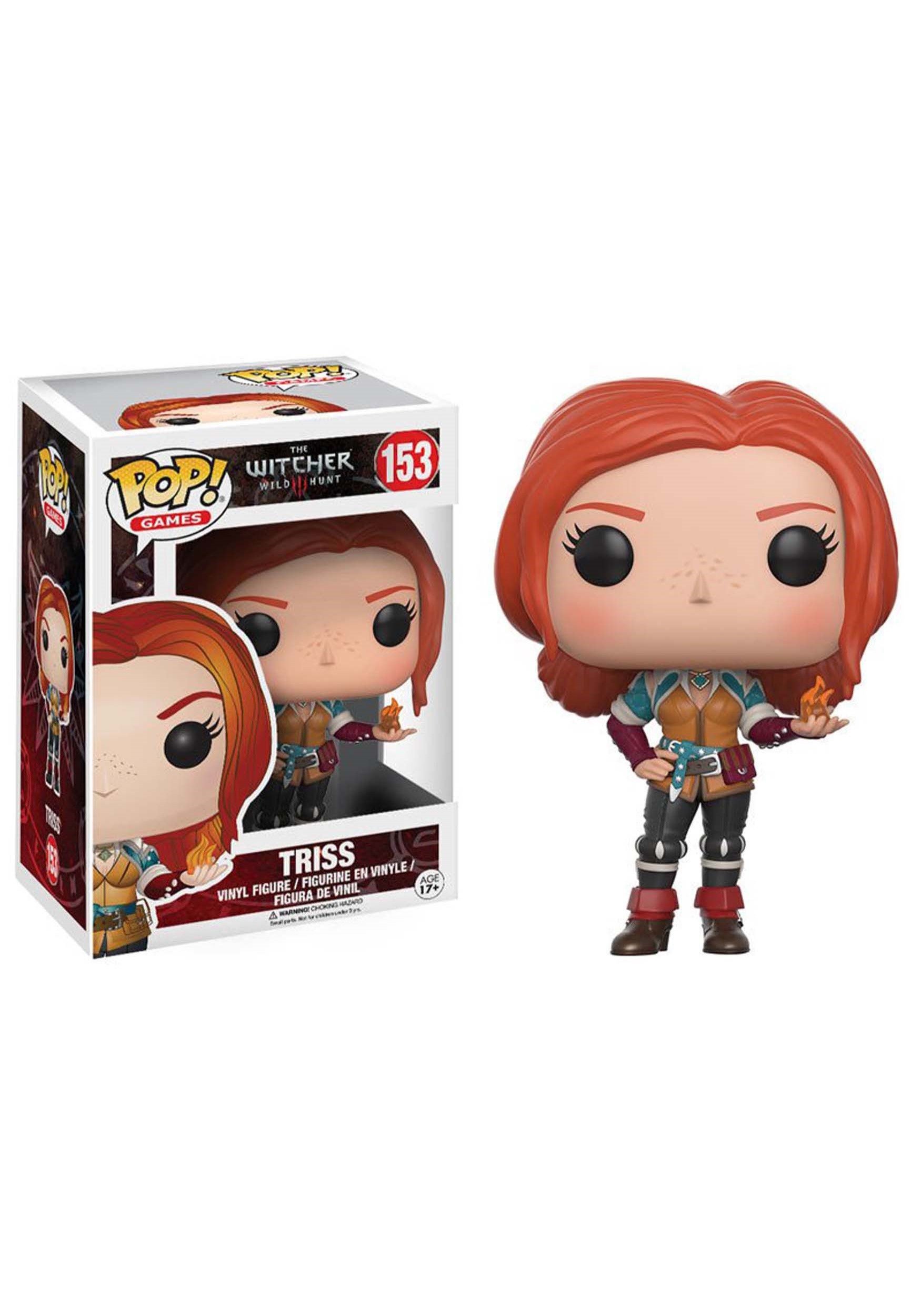 Funko POP Games: The Witcher - Triss Merigold Collectible Vinyl Figure | Perfect for Gamers, Collectors & The Witcher Fans | Display for Home, Office or Gaming Room Decor