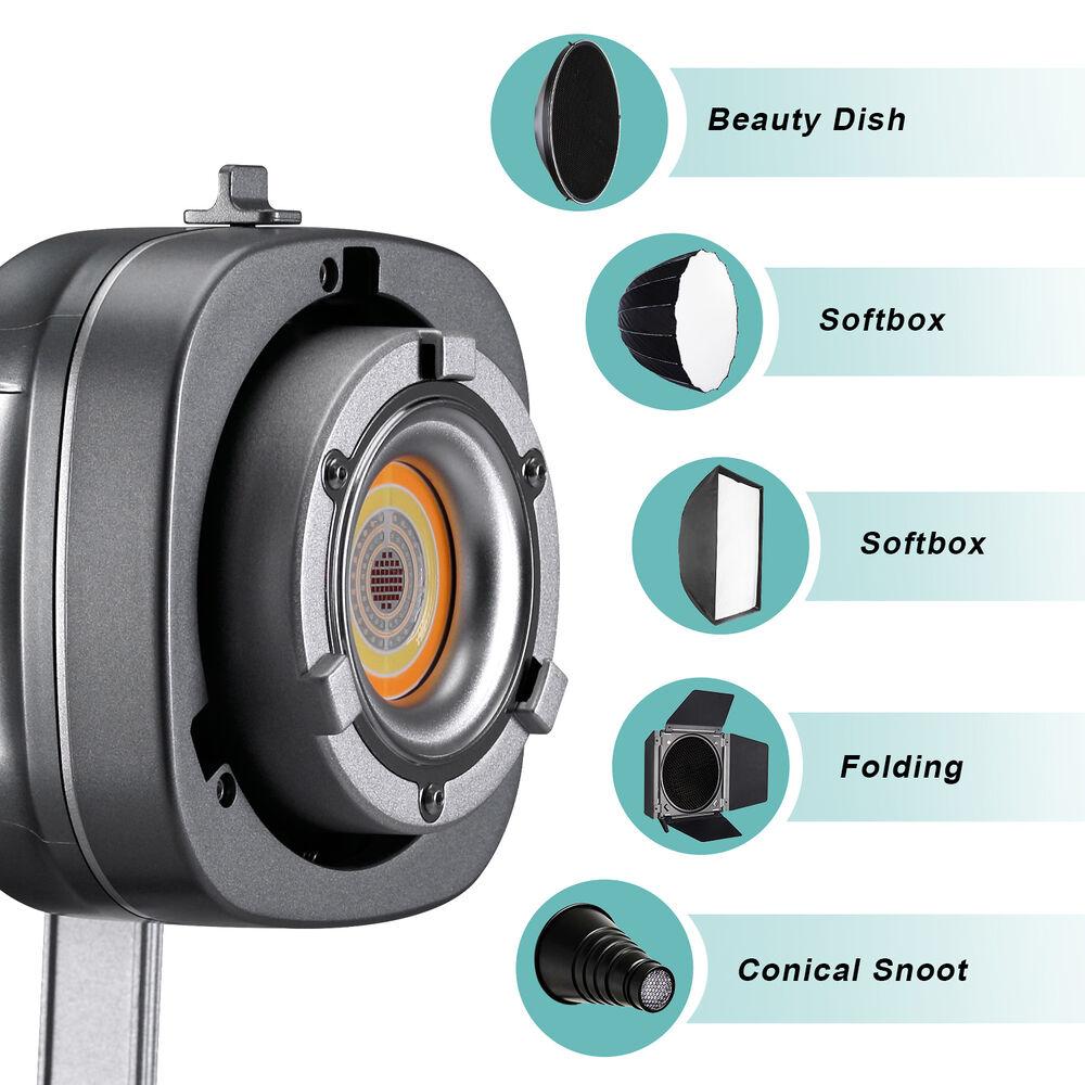 GVM PR150R RGB & Bi-Color LED Video Light Kit with Softbox - Professional Photography Lighting for YouTube, Studio, Live Streaming & Portrait Shooting