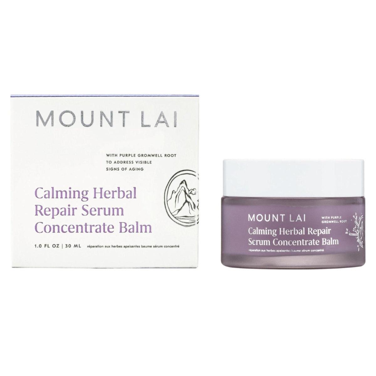 Calming Herbal Repair Serum Concentrate Balm - Soothing Skin Treatment for Dryness & Irritation | Perfect for Nighttime Recovery & Sensitive Skin Care