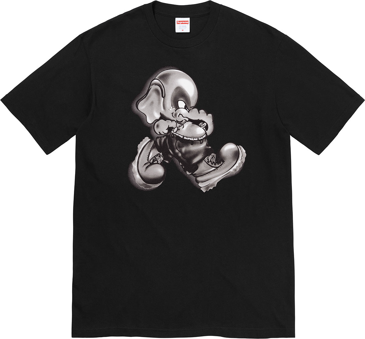 Supreme Elephant Graphic T-Shirt for Men & Women - Soft Cotton Crewneck Tee - Streetwear Fashion - Perfect for Casual Wear, Street Style & Urban Outfits