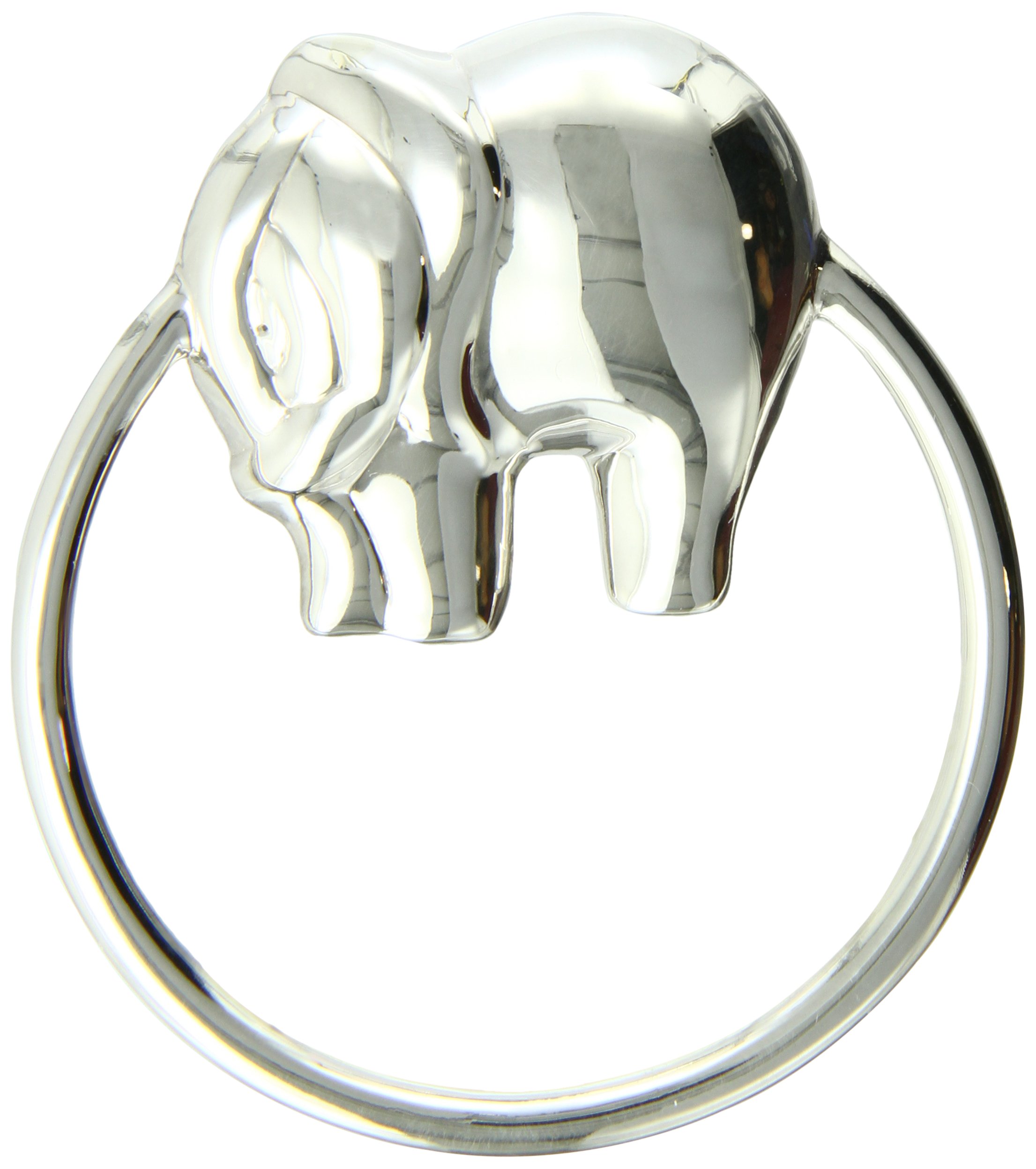 925 Sterling Silver Baby Rattle - Elephant Teether Toy for Newborns, Non-Tarnish Durable Keepsake Gift for Baby Showers & Christenings - Packaged in Elegant Gift Box | Perfect for Teething Relief & First Birthday Presents