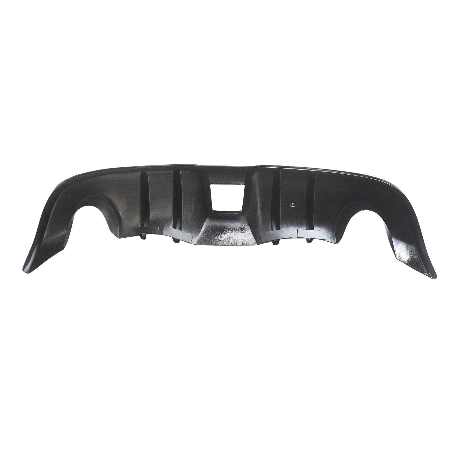 NINTE JDM L Shark Fin Style Rear Bumper Diffuser Valance for 2009-2020 Nissan 370Z Z34 - Upgrade Your Car's Aerodynamics & Style for Street Racing & Show Cars