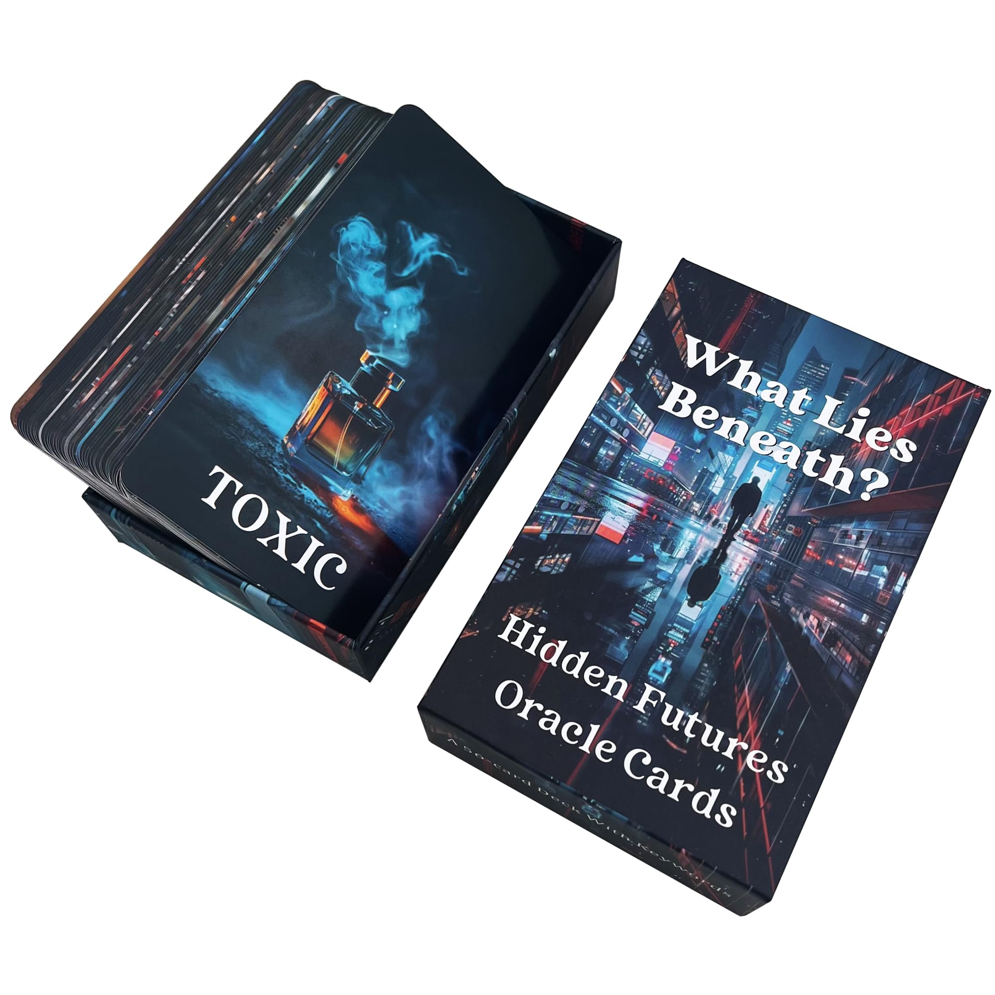 GZXINKE Spill The Beans Oracle Cards - 78 Card Deck for Love, Relationships & Life Guidance - Beginner Friendly Divination Cards for Truth Revealing, Cheating Detection & Haters - Perfect for Tarot Reading, Self-Discovery & Spiritual Growth