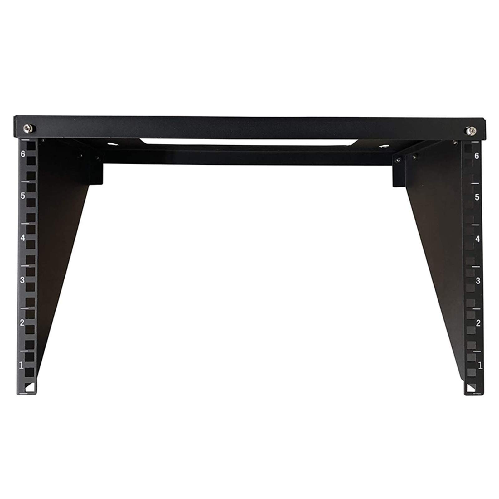 6U Heavy Duty Wall Mount Server Rack - 19 Inch Vertical & Horizontal Network Rack for IT/AV/Computer Equipment (Max Load 66-150 lbs) - Perfect for Data Centers, Home Studios & Office Network Setups