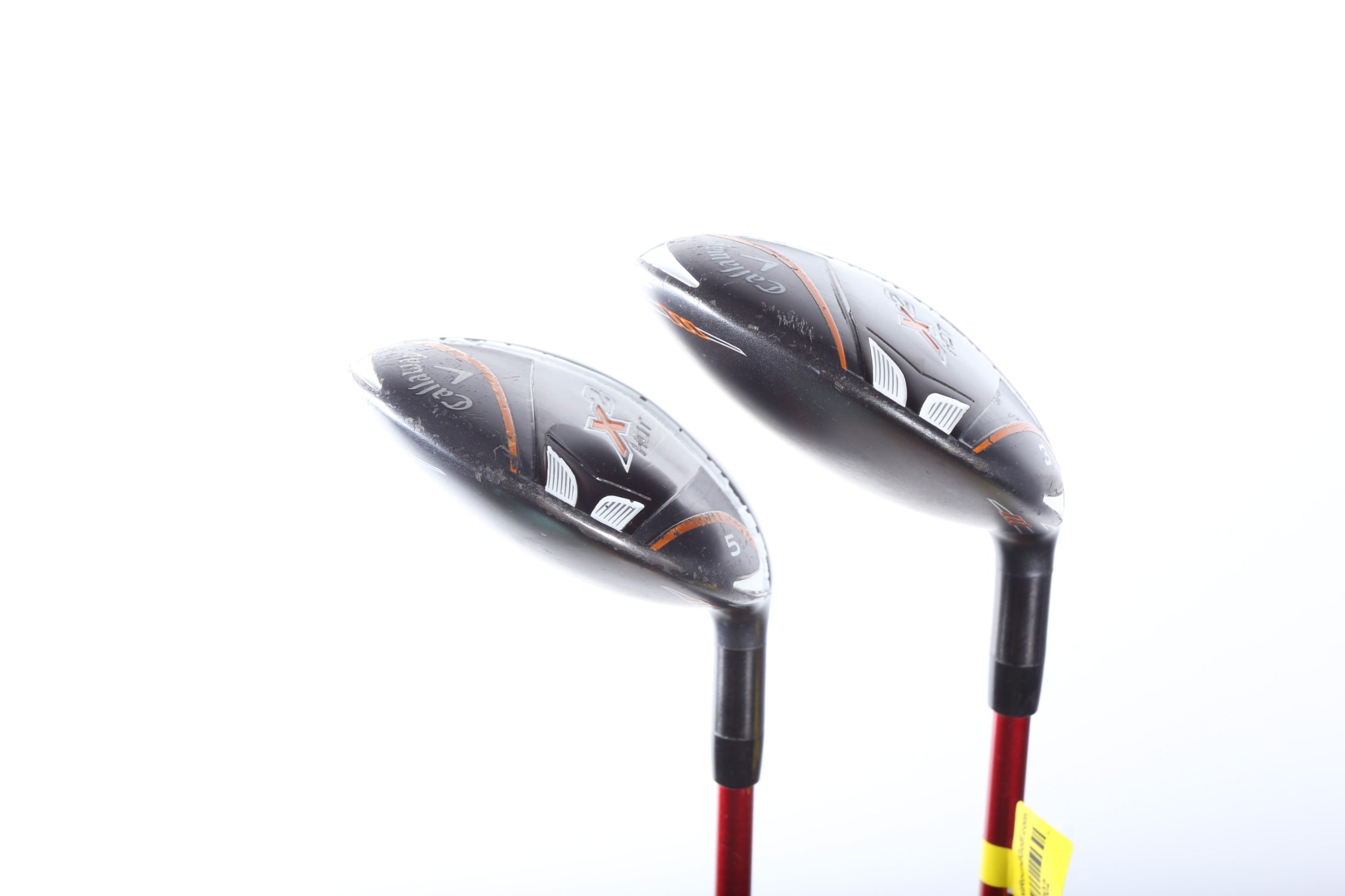 Used Callaway X2 Hot Fairway Wood Set - Right Handed 3 Wood & 5 Wood with Senior Flex Shafts | Perfect for Golfers Seeking Forgiveness & Distance on the Fairway