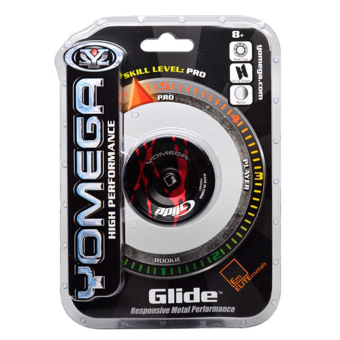 Yomega Glide Responsive Yo-Yo - Professional Unresponsive Ball Bearing Trick Yo-Yo for Beginners & Advanced Players - Perfect for Competitions, Performances & Skill Practice