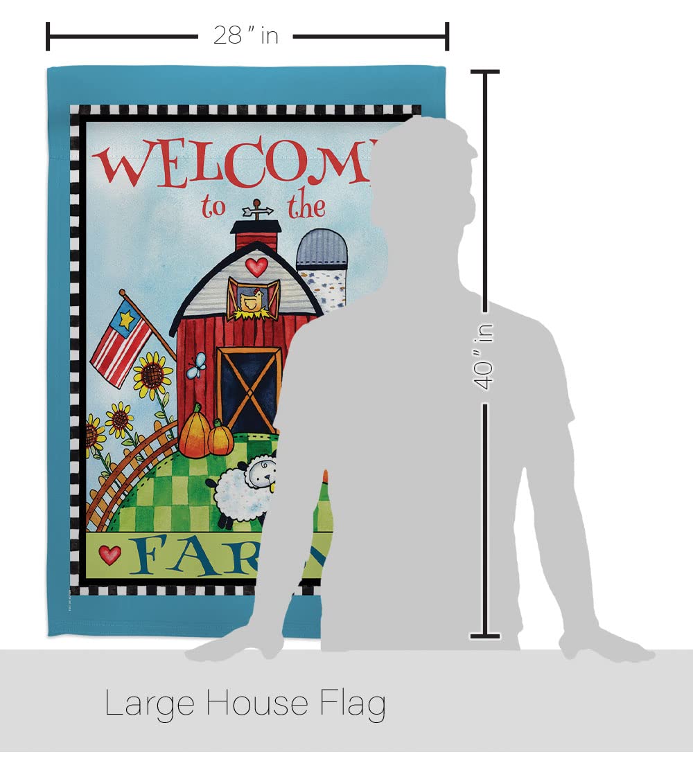 Farmhouse Welcome Flag Set 28