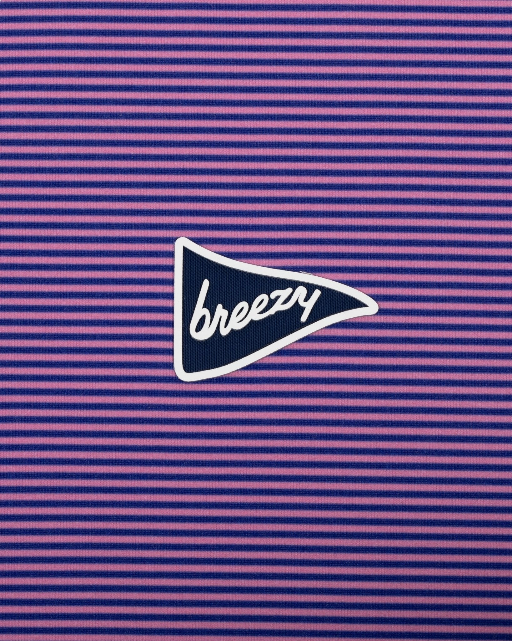 Violet Stripe Polo Shirt for Men - Stylish Casual Wear for Golf, Office & Outdoor Activities