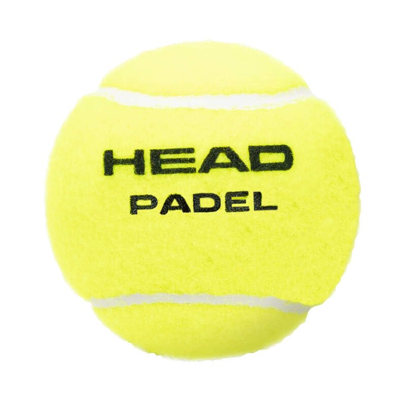 Premium HEAD Tube of 3 High-Quality Padel Balls - Perfect for Padel Tennis Training & Competitive Matches
