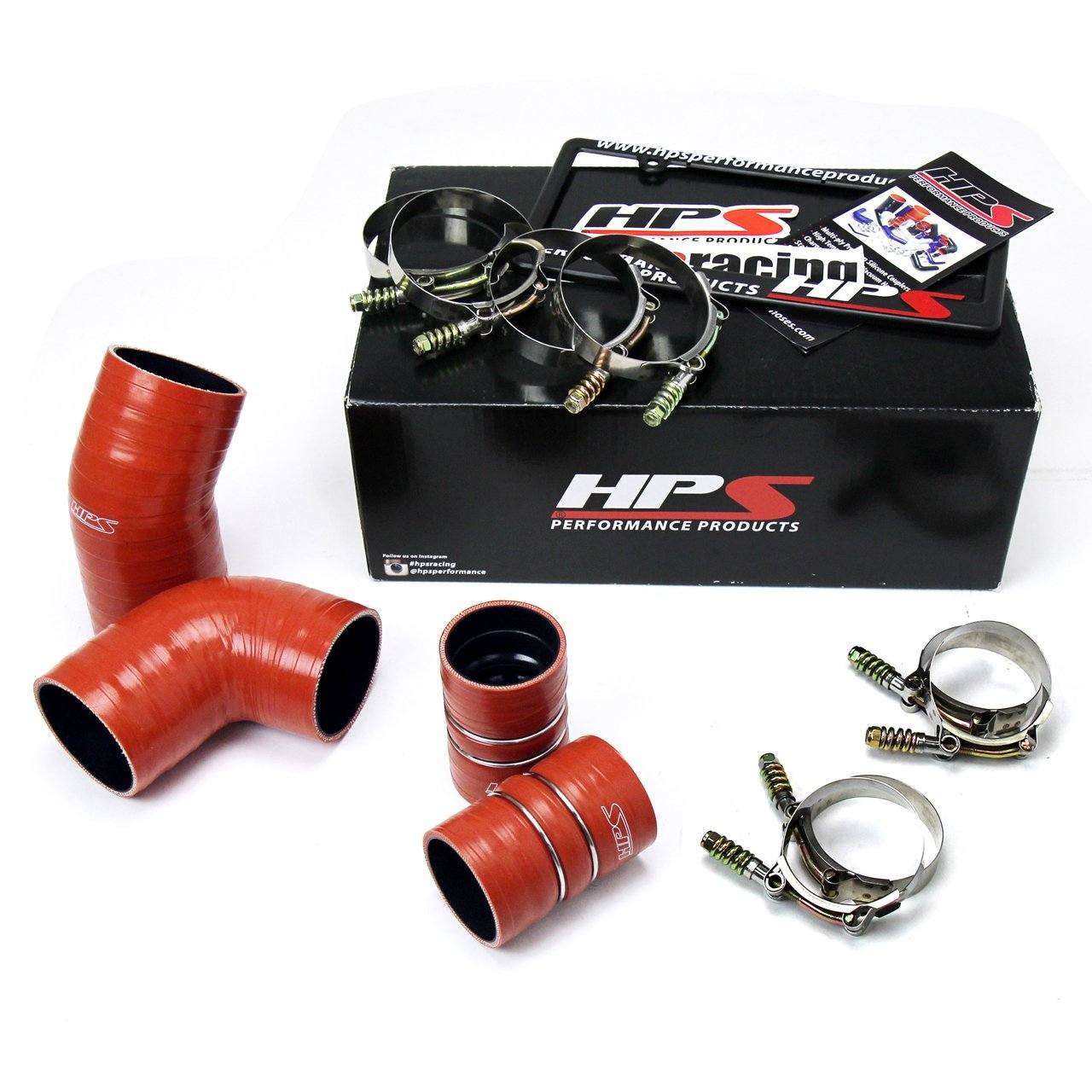 2004.5-2005 Chevy/GMC 2500HD 6.6L Duramax Intercooler Boot Kit - Heavy Duty Replacement for Improved Turbo Performance & Engine Efficiency - Perfect for Off-Roading, Towing & Diesel Performance Upgrades