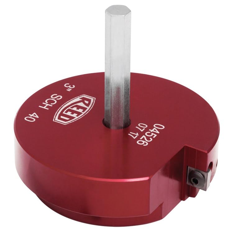 Reed Mfg 3-Inch Plastic Pipe Fitting Reamer Tool - Professional PVC Pipe Deburring & Smoothing for Plumbing, DIY Home Improvement Projects