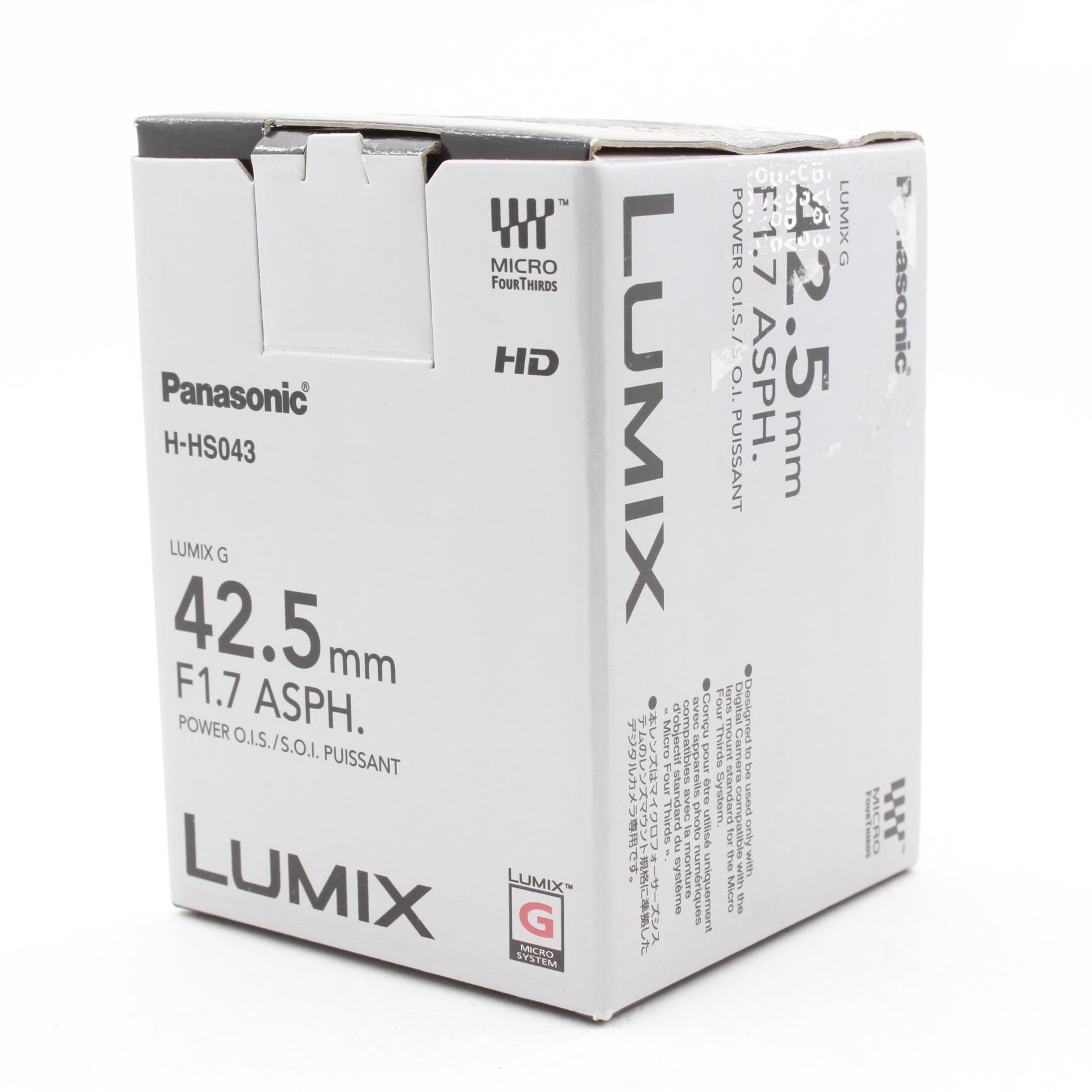 Open Box Excellent Condition Panasonic Lumix G 42.5mm f/1.7 ASPH POWER OIS Lens - Perfect for Portrait Photography & Low Light Shooting