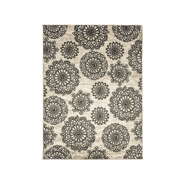Stylish Acanthus Area Rug - Non-Slip Modern Floral Design for Living Room, Bedroom & Home Decor | Soft & Durable Indoor Carpet