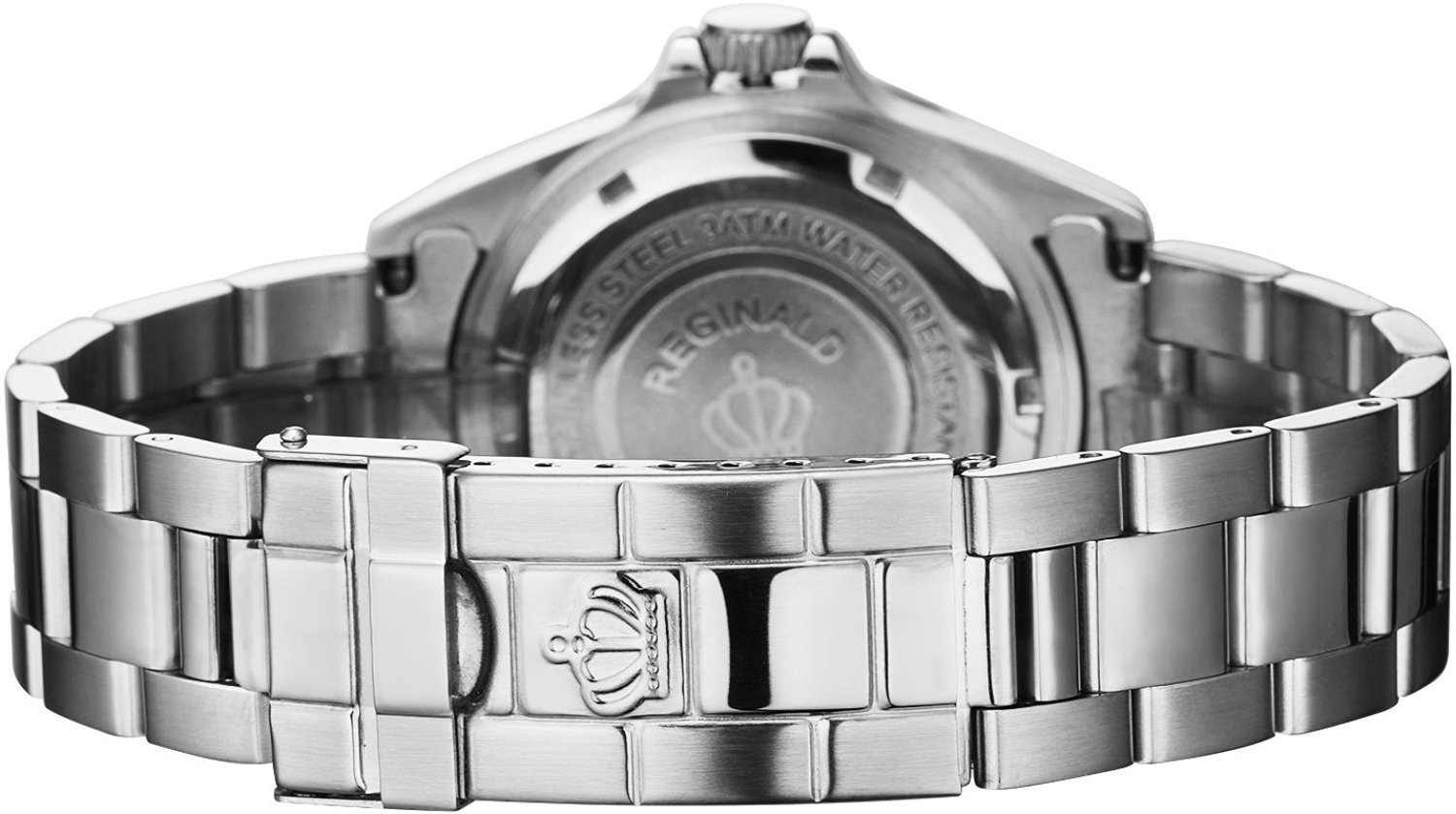 Premium Rotatable Bezel Men's Watch - Waterproof Sapphire Crystal Stainless Steel Date Quartz Black Wristwatch for Business & Outdoor Adventures