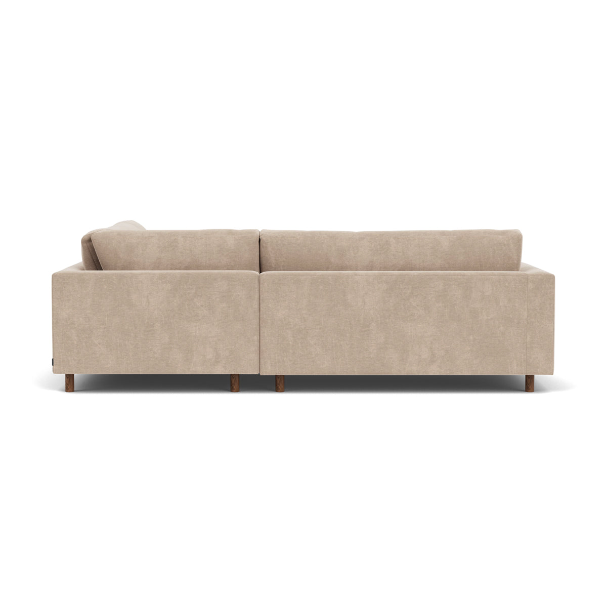 Douglas Fabric Right Corner Sofa - Modern L-Shaped Sectional Couch for Living Room, Small Spaces & Apartments | Comfortable Upholstered Furniture for Family Gatherings & Movie Nights
