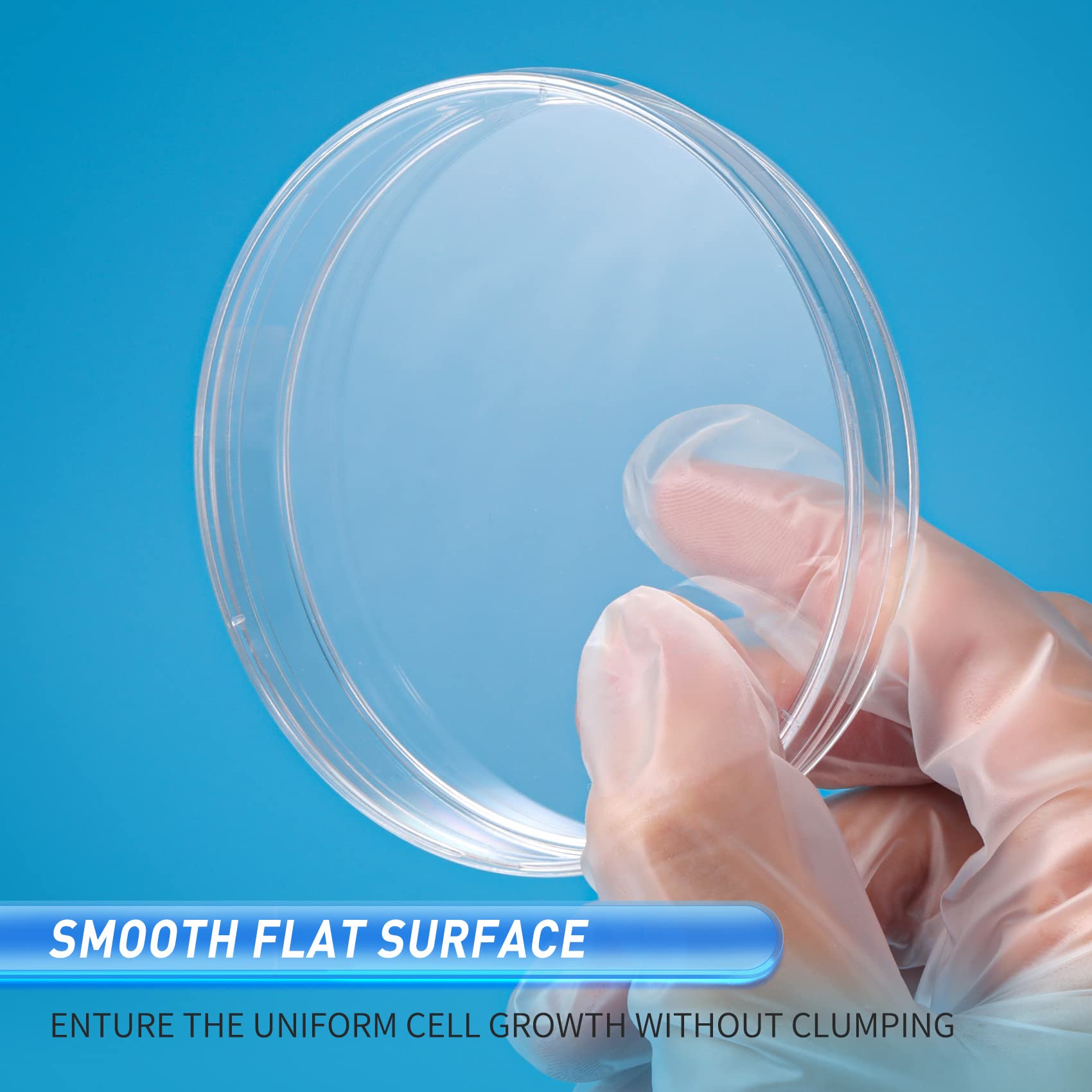 Annhu 90mm x 15mm Petri Dishes with Lid - 10 Pack Sterile Plastic Petri Plates for Science Experiments, School Projects, Biology Labs & STEM Activities | Perfect for Tissue Culture, Bacteria Growth & Science Themed Parties