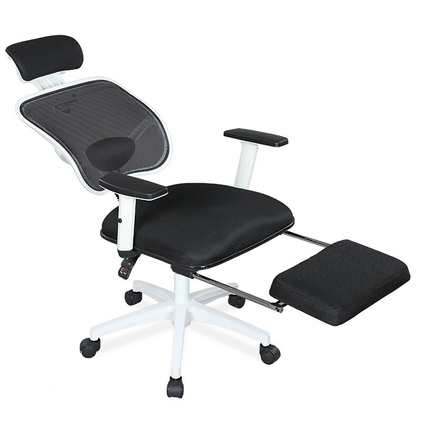 Ergonomic Gaming Chair with Adjustable Height, 360° Swivel, Headrest & Lumbar Support - Comfortable Computer Office Chair for PC Gamers and Remote Workers