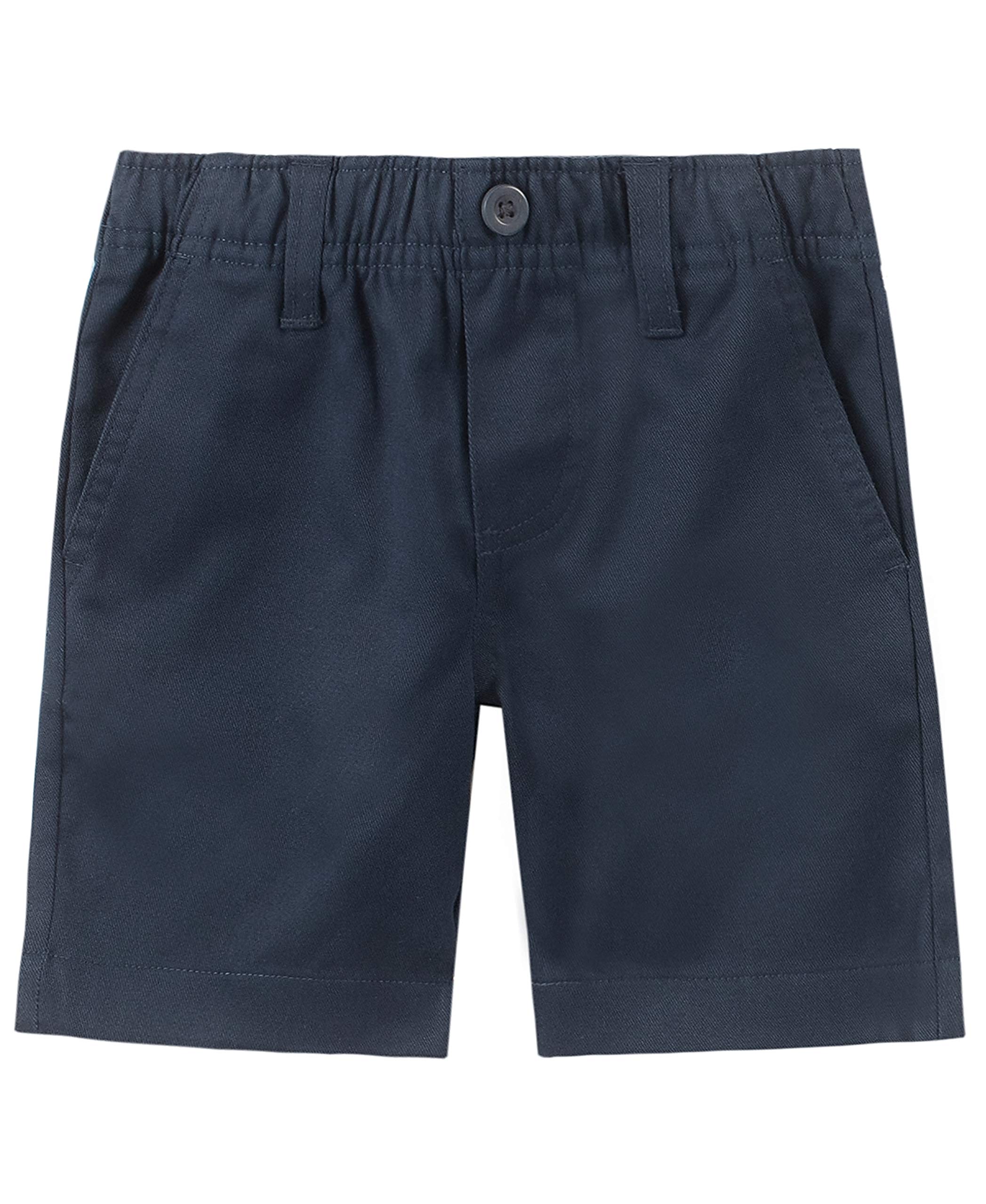 IZOD Boys' School Uniform Shorts - Comfortable for Toddler Play & Learning