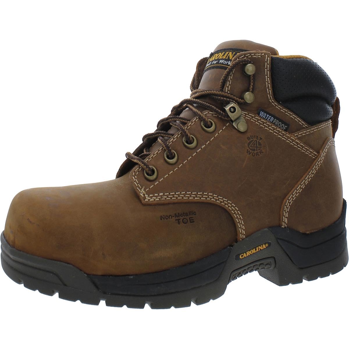 Carolina Men's Leather Work Boots - Durable & Comfortable for Construction, Hiking & Outdoor Work