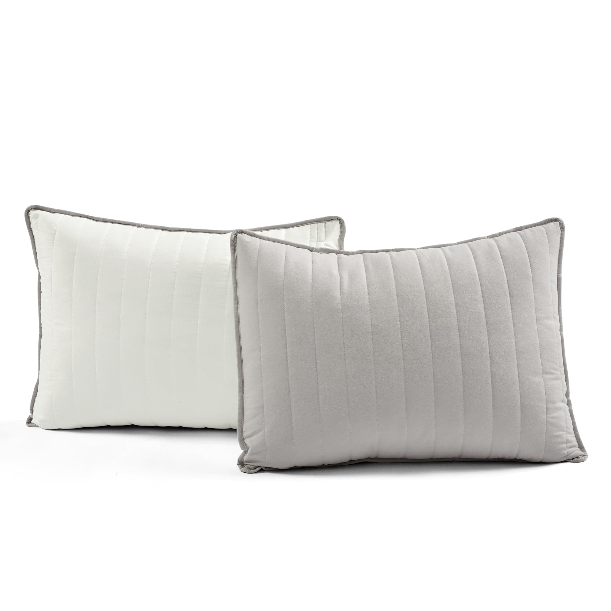 Soft Stripe All Season Quilt Coverlet Set - Lightweight Bedding for Year-Round Comfort - Perfect for Master Bedroom, Guest Room & Cozy Home Decor