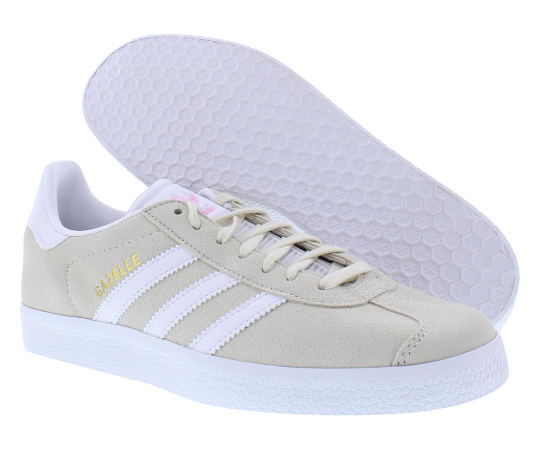 Adidas Originals Unisex Big Kids Superstar Sneakers - Classic White & Black Casual Shoes for School, Sports & Everyday Wear