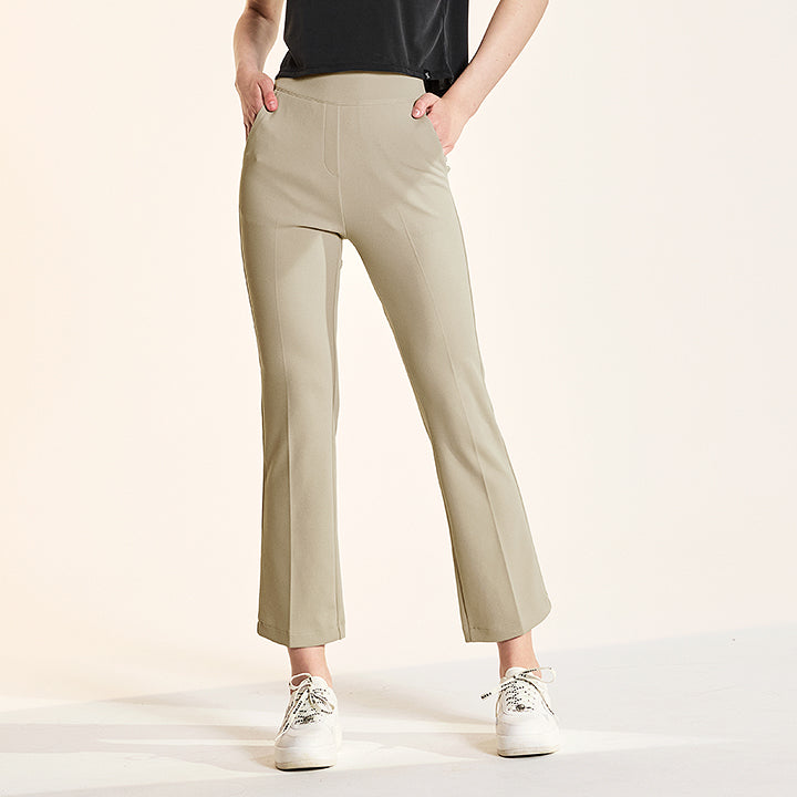Stretchy Bootcut Dress Pants for Women - Comfortable Office & Casual Wear - Perfect for Work, Travel & Everyday Outfits