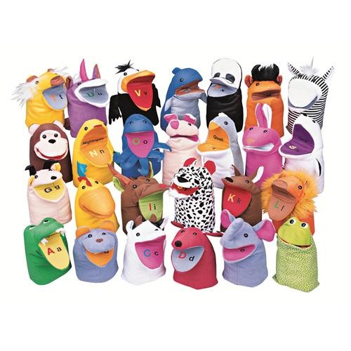 ABC Puppets - Hand Puppets for Kids, Storytelling & Educational Play - Perfect for Classroom, Home & Interactive Learning