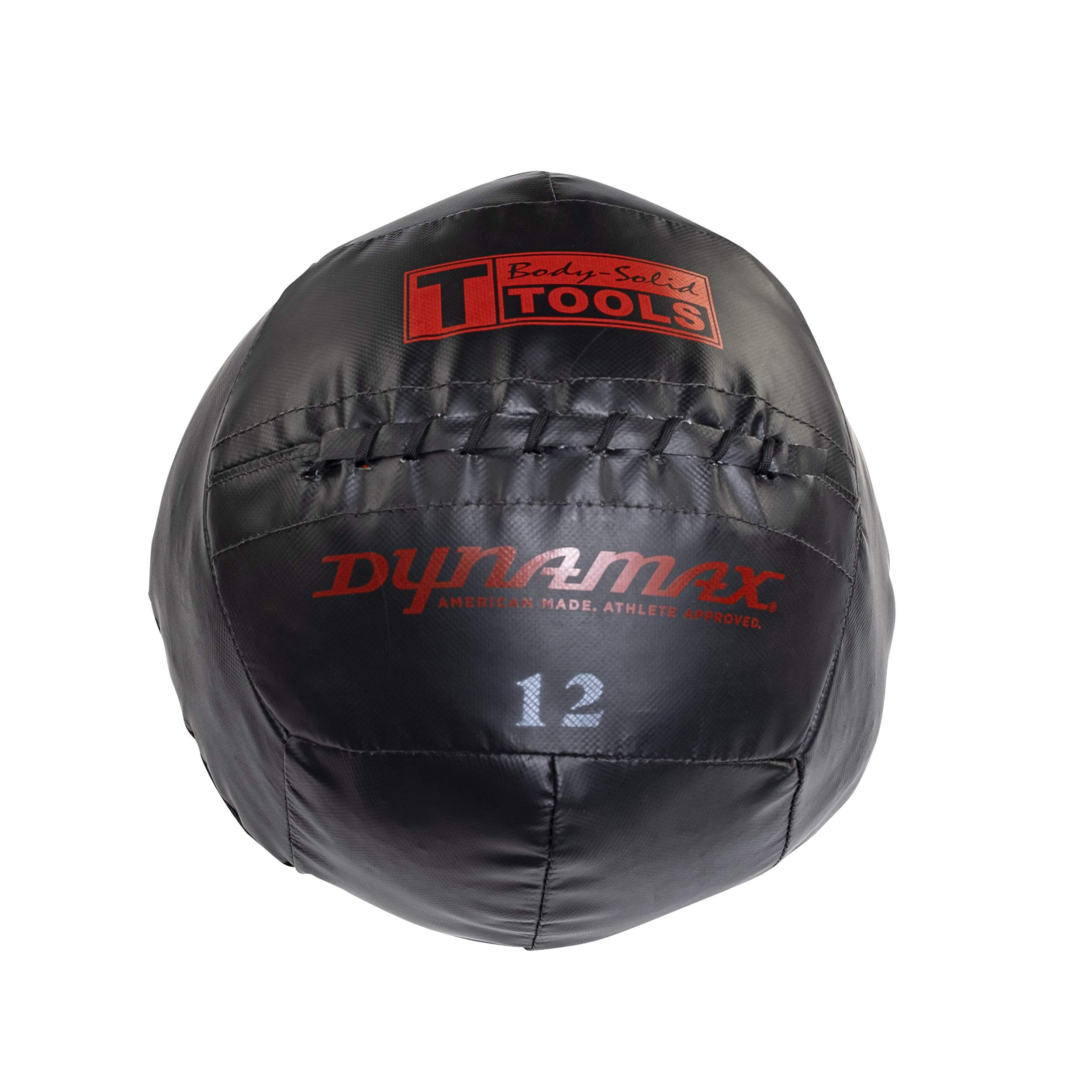 Body-Solid BSTDYN12 Dynamax Premium Soft Medicine Ball - 12 lbs for Home Gym, CrossFit & Strength Training | Durable Exercise Equipment for Fitness & Rehabilitation Workouts