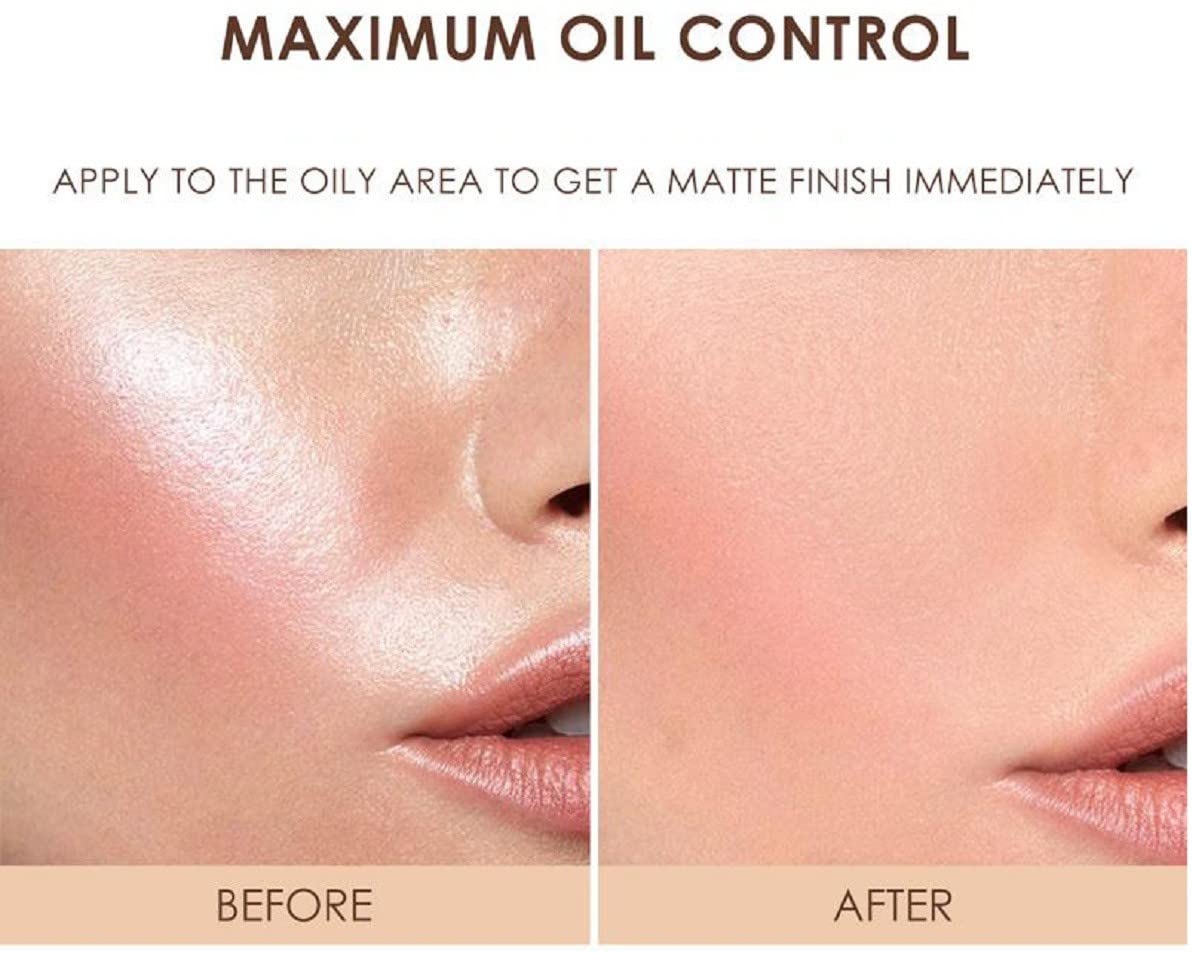 Best Loose Powder Compact for All Skin Types - Matte Finish & Oil Control | Perfect for Daily Makeup & Touch-Ups