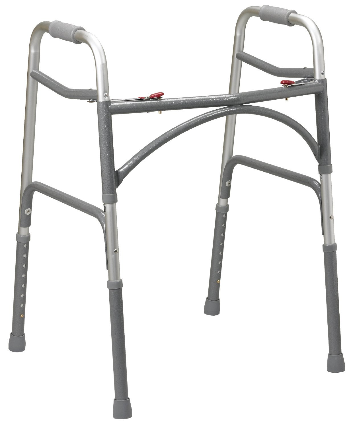 Heavy Duty Bariatric Walker for Adults - 500 lbs Weight Capacity, Sturdy Aluminum Frame with Adjustable Height - Ideal for Mobility Assistance, Elderly Support & Post-Surgery Recovery