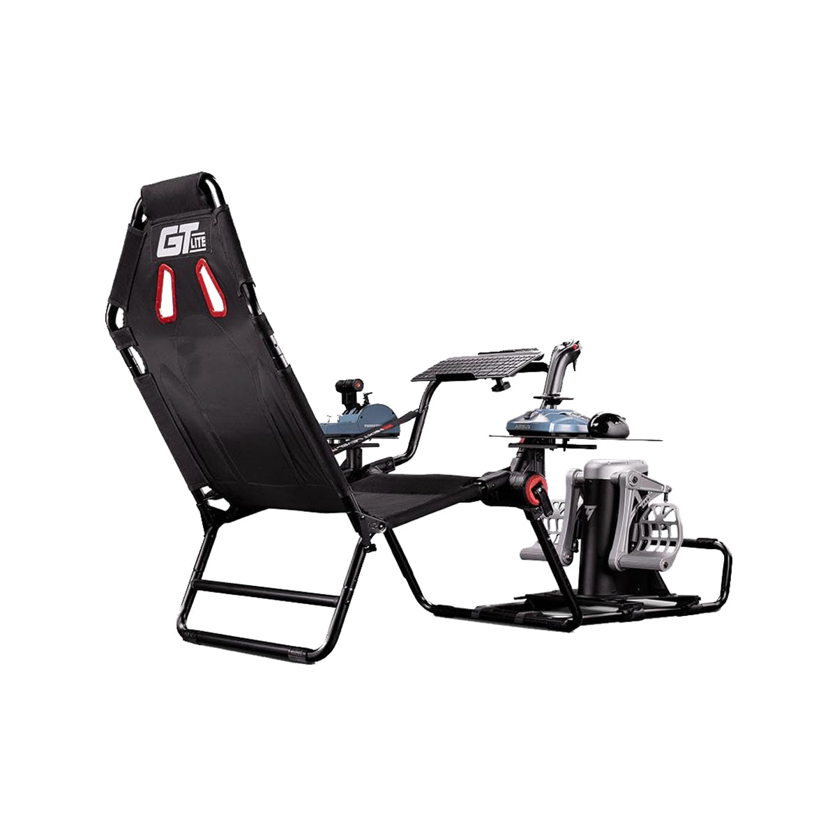 Next Level Racing GT Lite Racing Simulator Cockpit - Foldable & Adjustable Gaming Seat for PC, PS5, Xbox | Perfect for Home Racing Simulators & Esports Gaming Setup