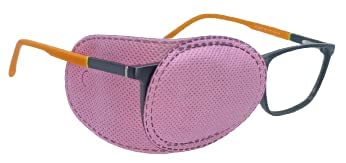 Bhavya Optic Pink Sunshades Eye Patch for Kids & Adults - 4 Pack Amblyopia, Strabismus, Lazy Eye Treatment - Perfect for School, Sports, and Daily Activities