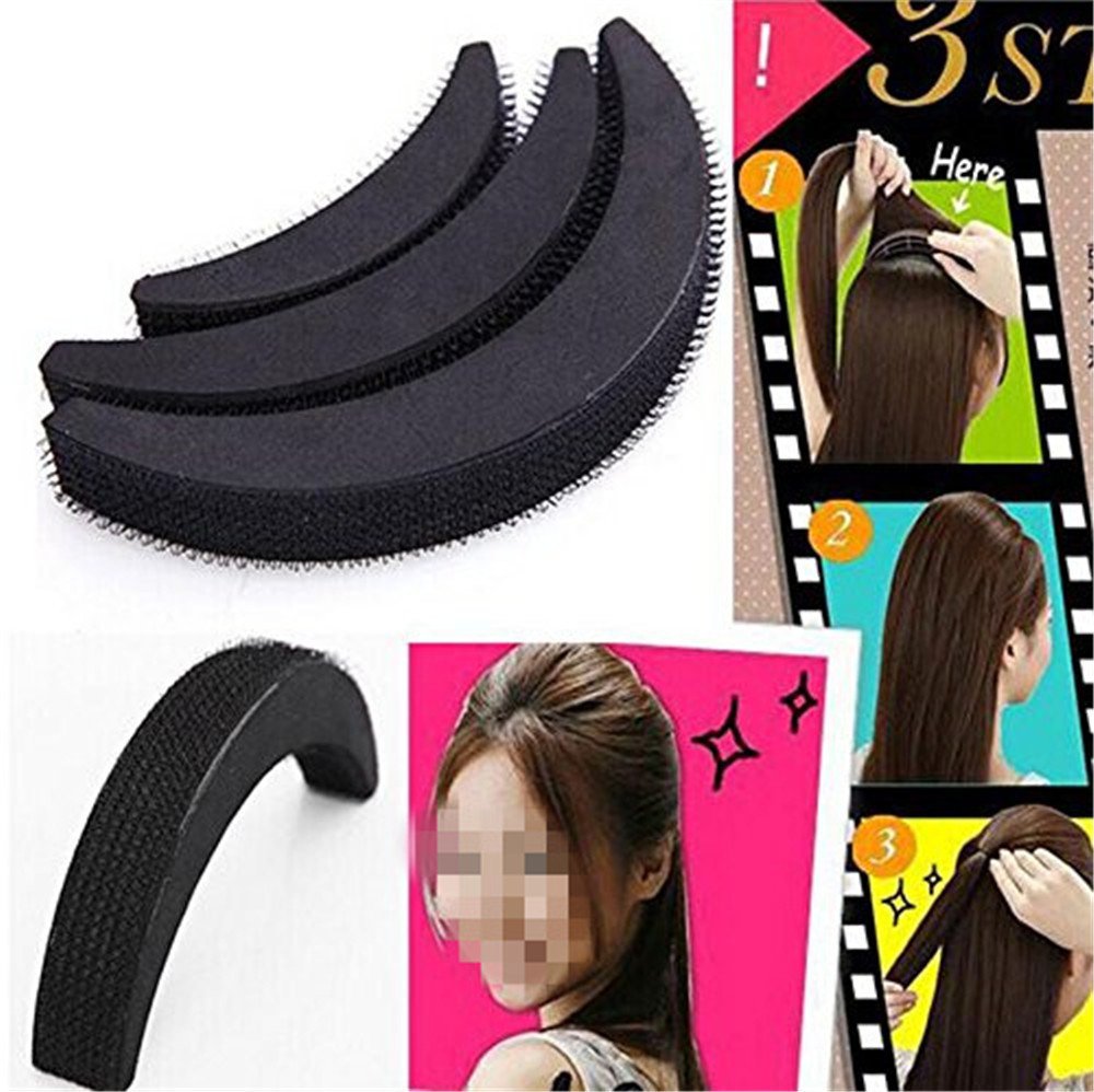 Wendy Mall Hair Clips 3-Piece Set - Mixed Size Hair Pins for Women & Girls | Volumizing Hair Styling Tools | Perfect for Updos, Ponytails & Everyday Hairstyles