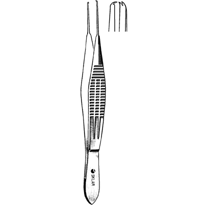 Castroviejo Fixation Forceps 9.1cm (3.6