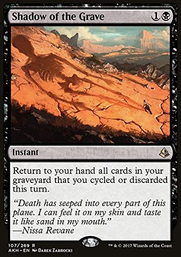 MTG Magic: The Gathering - Shadow of The Grave (107) Amonkhet AKH Card | Collectible Trading Card Game for Players & Fans | Perfect for Deck Building & Competitive Play