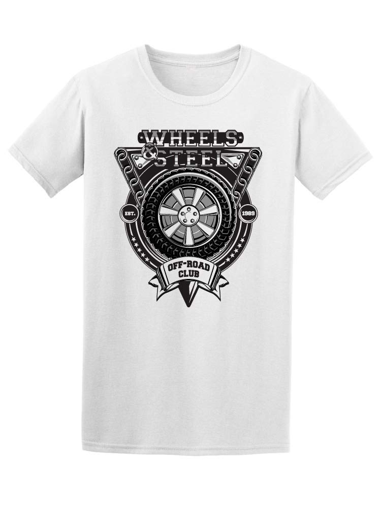 Wheels & Steel Off Road Club T-Shirt for Men - Durable & Comfortable Tee for Outdoor Adventures, Camping & Off-Roading