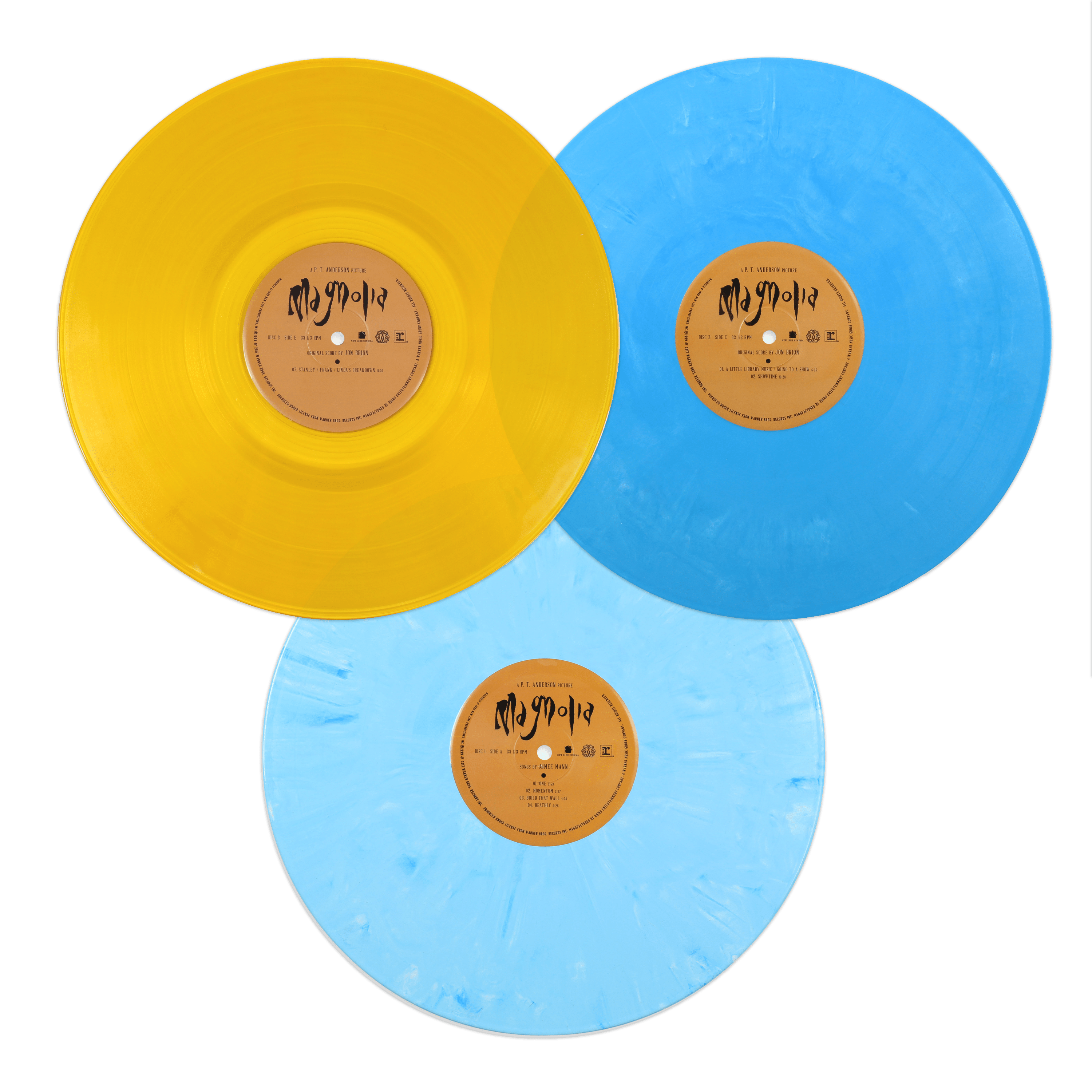 Magnolia Original Motion Picture Soundtrack 3XLP Vinyl Record - Limited Edition Film Score by Aimee Mann & Jon Brion - Perfect for Movie Lovers and Vinyl Collectors