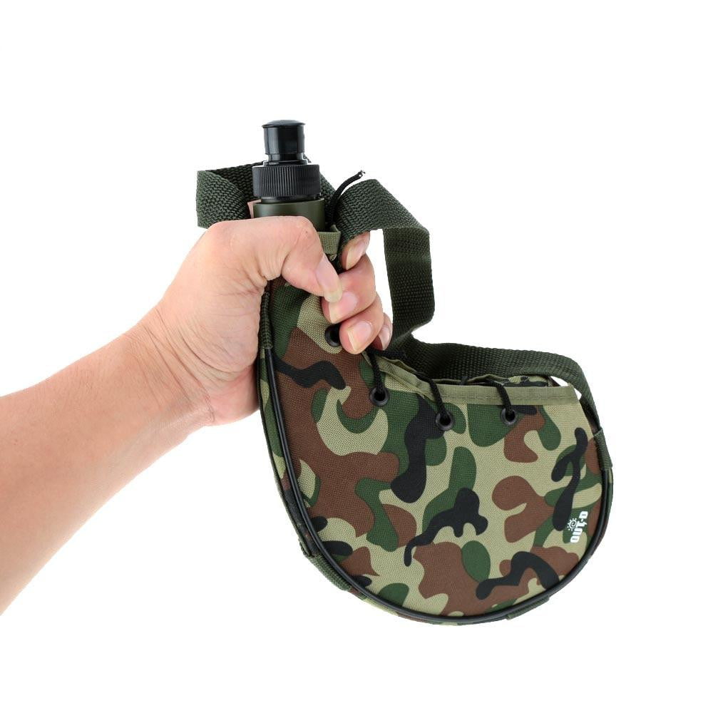 750ml Wine Skin Bota Bag - Leakproof Outdoor Water Bottle for Camping, Hiking & Travel | Camouflage Canteen for Wine, Water & Liquids | Perfect for Backpacking, Picnics & Survival Gear