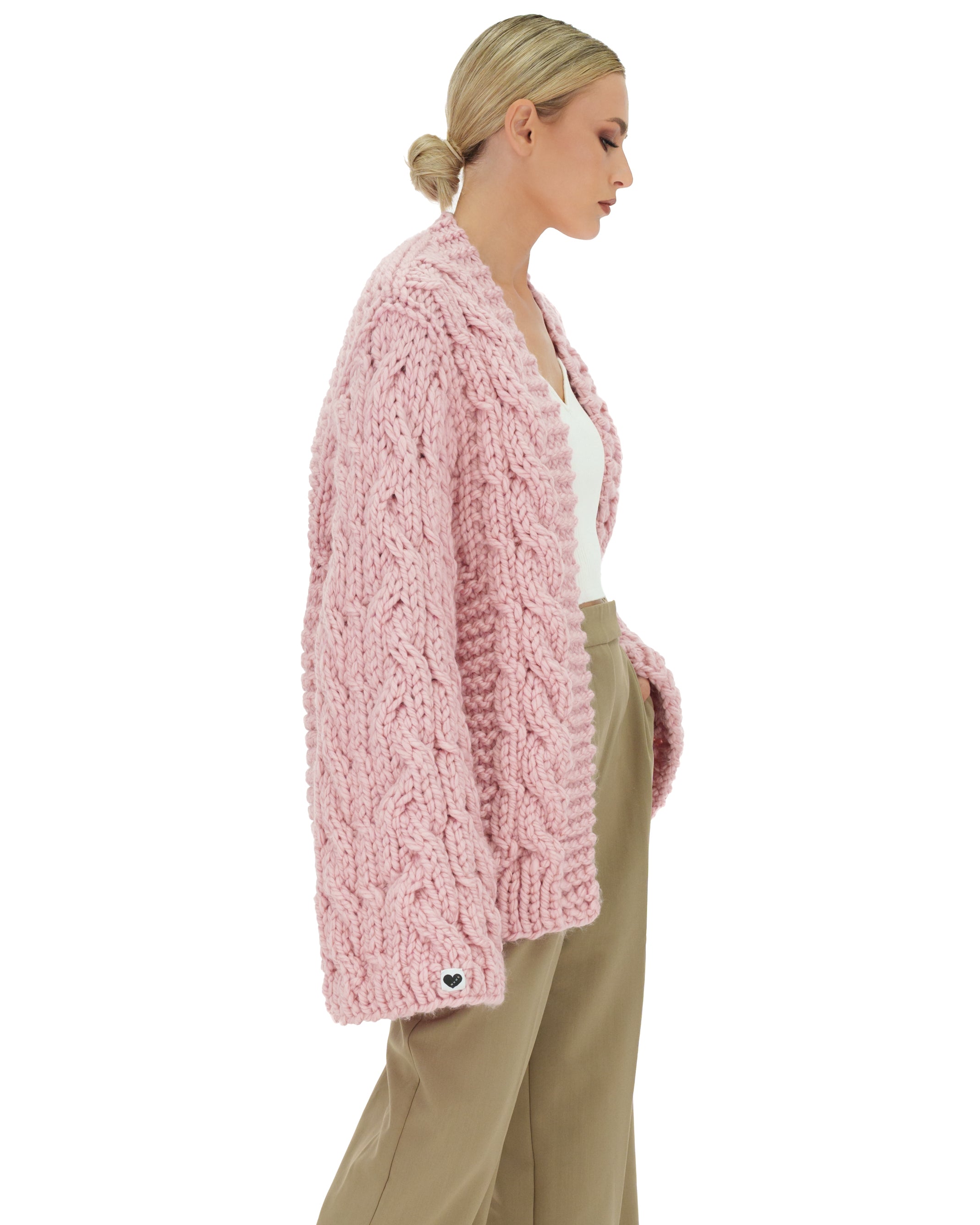 Cozy Cable Knit Cardigan Sweater for Women - Soft Chunky Knit Open Front Long Sleeve Wrap - Perfect for Fall, Winter & Layering Outfits