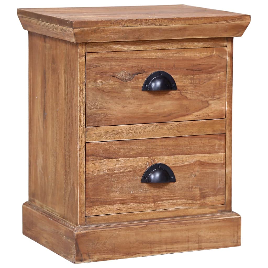 Modern Nightstand with Drawer - 15.7