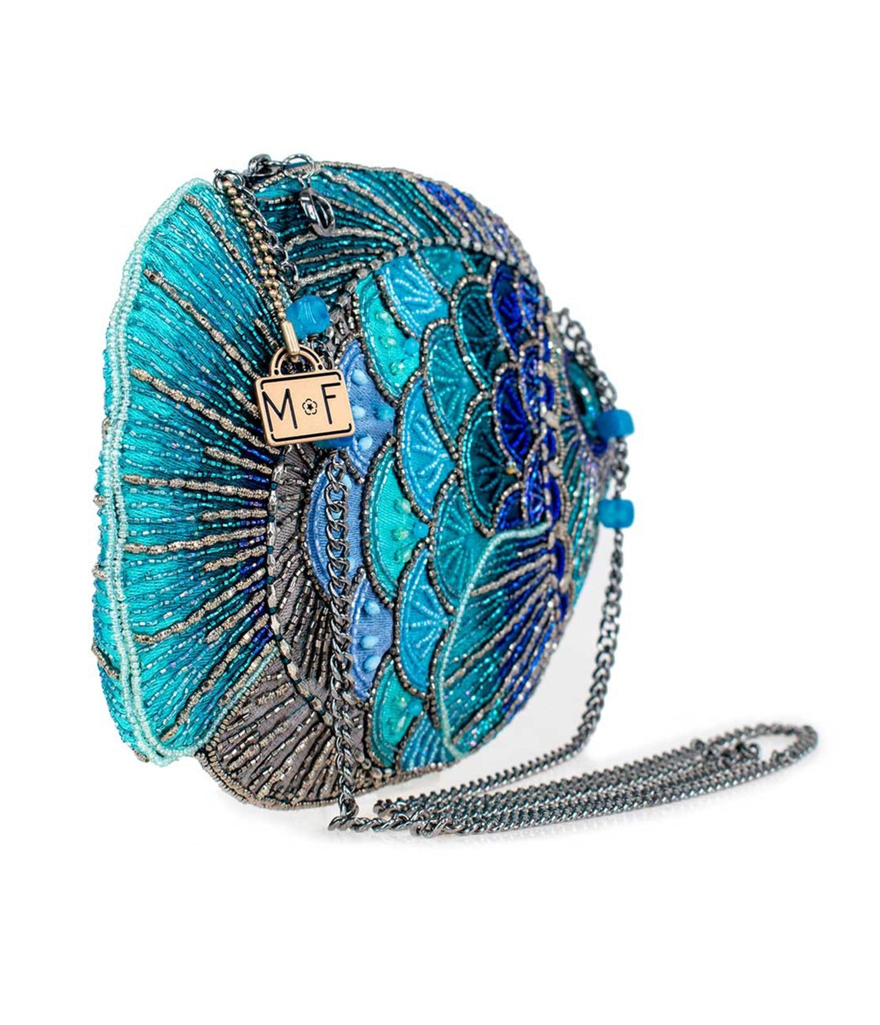 Mary Frances Gone Fishing Crossbody Bag - Stylish Women's Handbag for Casual Outings, Beach Trips & Outdoor Adventures